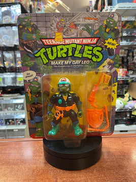 Make My Day Leo (Vintage TMNT Ninja Turtles, Playmates) **SEALED** - Bitz & Buttons