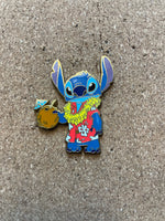Hawaiian Style Stitch (Walt Disney World, Pin Traders) - Bitz & Buttons