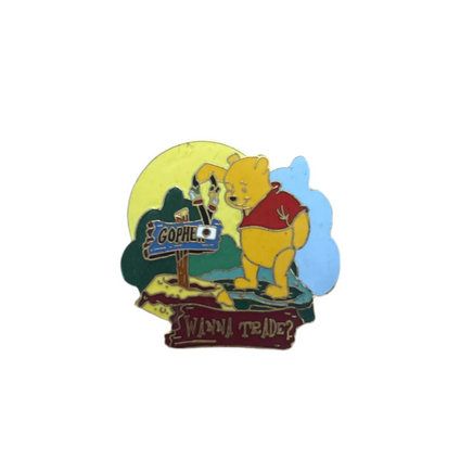 Pooh Wanna Trade? (Walt Disney World, Pin Traders) - Bitz & Buttons