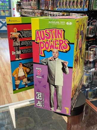 Dr.Evil 9" With Pull-String Sound (Austin Powers, Vintage McFarlane) SEALED - Bitz & Buttons