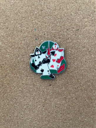 Card Soldiers Hidden Mickey (Walt Disney World, Pin Traders) - Bitz & Buttons