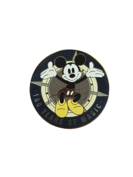 Mickey Compass 100 Years of Magic Pin (Walt Disney World, Pin Traders)