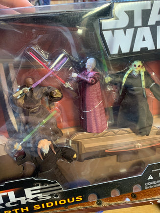 Jedi vs Darth Sidious  (Star Wars Battle Packs, Hasbro) **SEALED** - Bitz & Buttons