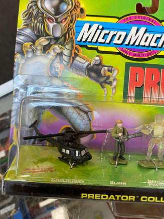 Stealth Huey Dutch Predator Guerrilla Truck Collection 1 (Vintage Micro Machines Galoob) SEALED - Bitz & Buttons