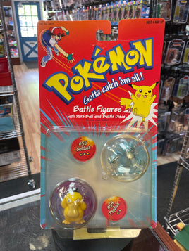 Psyduck Gold Duck Battle Figure (Vintage Pokémon, Hasbro) - Bitz & Buttons