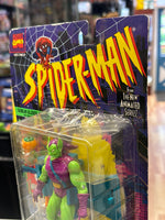 Green Goblin with Gloder Attack (Vintage Animated Spider-Man, Toybiz) SEALED