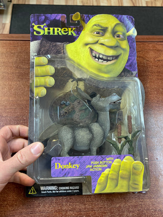 Jaw Jabberin Donkey (Vintage Shrek, McFarlane Toys) **SEALED** - Bitz & Buttons
