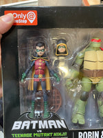 Robin & Raphael (TMNT Ninja Turtles, DC Collectibles) **SEALED**