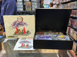 Wisteria Flower Street Building Set (Demon Slayer, Veux Bricks) OPEN BOX/NEW - Bitz & Buttons