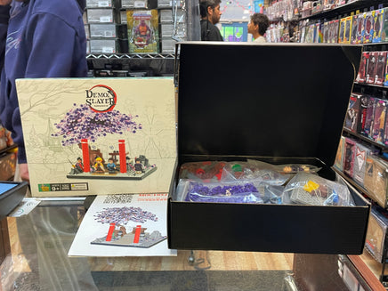 Wisteria Flower Street Building Set (Demon Slayer, Veux Bricks) OPEN BOX/NEW - Bitz & Buttons