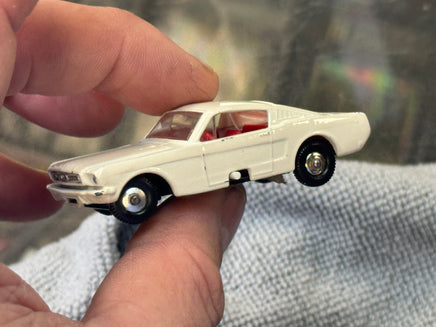 White Ford Mustang 8 Diecast (Vintage Matchbox, Lesney) - Bitz & Buttons