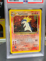 Typhlosion Holo Neo Genesis 18/111 (Pokemon, Wizard) **PSA 6*