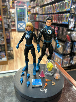 Fantastic Four Franklin Richards and Valeria Richards 2-Pack (Marvel Legends, Hasbro) **COMPLETE**