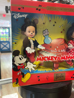 Tommy & Kelly as Mickey & Minnie Mouse #55502 (Vintage Barbie, Mattel) **SEALED**