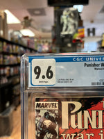 Punisher War Journal #6 (CGC Graded 9.6 White, Marvel Comics) **1st Meet Punisher/Wolverine**