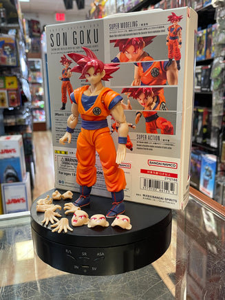 Super Saiyan God Son Goku (Dragon Ball, Tamashi SH Figuarts) COMPLETE - Bitz & Buttons
