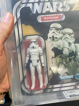 Stormtrooper 12B Back (Vintage Star Wars, Kenner) GRADED - Bitz & Buttons