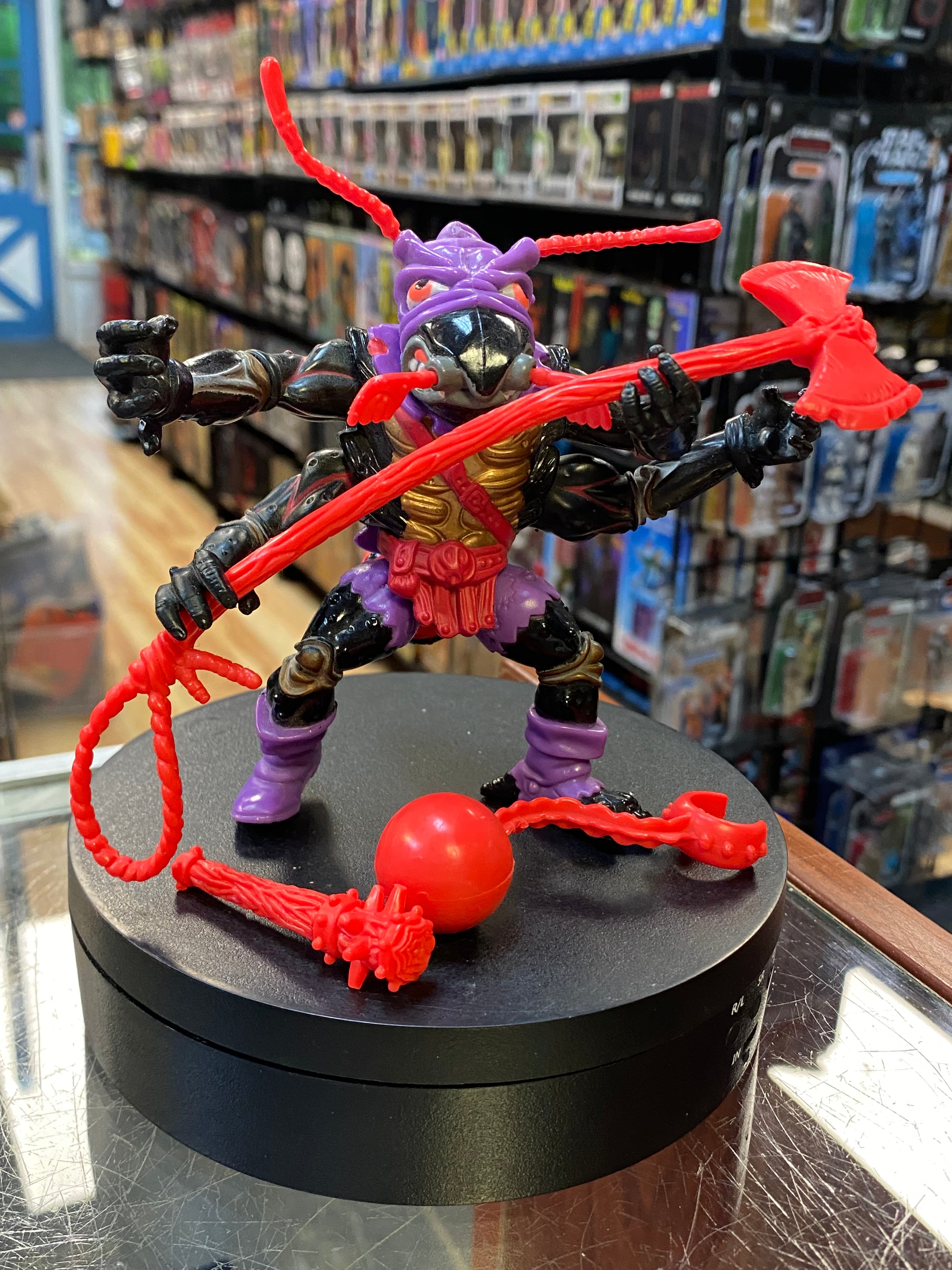 Antrax (Vintage TMNT Ninja Turtles, Playmates) COMPLETE| Bitz