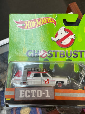 Ecto-1 & Ecto-2 (Ghostbusters, Hot Wheels, Mattel) NEW/OPEN BOX - Bitz & Buttons