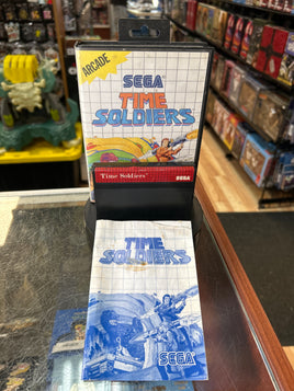 Time Soldiers 0843 (SEGA Master System SMS, Video Games) **COMPLETE**