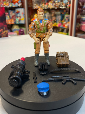 Red Star v1 (Vintage GiJoe, Hasbro) **COMPLETE** - Bitz & Buttons