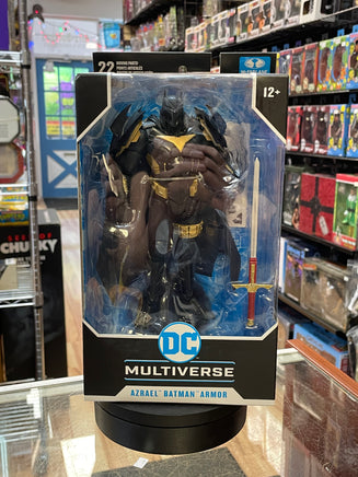 Azrael Batman Armor (DC Multiverse, McFarlane) *SEALED* - Bitz & Buttons