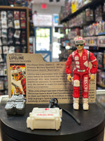 Lifeline with File Card (Vintage GI Joe, Hasbro) **COMPLETE** - Bitz & Buttons