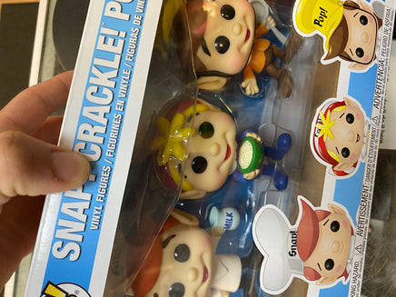 Snap Crack Pop Rice Krispies 3 Pack (Funko Pop, Ad Icons) EXCLUSIVE - Bitz & Buttons