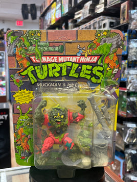 Muckman with Joe Eyeball (Vintage TMNT Ninja Turtles, Playmates) **SEALED** - Bitz & Buttons