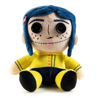 Coraline with Button Eyes 7" Plush (KIDROBOT NECA, Phunny)