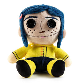 Coraline with Button Eyes 7" Plush (KIDROBOT NECA, Phunny)