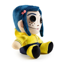 Coraline with Button Eyes 7" Plush (KIDROBOT NECA, Phunny)