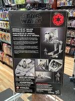 AT-ST Walker with 3.75 Imperial AT-ST Driver (Star Wars Black Series, Hasbro) - Bitz & Buttons