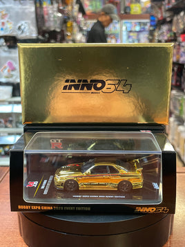 Nissan Skyline GT-R NISMO Chrome (Inno64, Diecast ) **EXCLUSIVE**