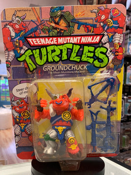 Ground Chuck 0136 (Vintage TMNT Ninja Turtles, Playmates) Sealed