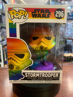 Rainbow Stormtrooper #296 (Funko Pop, Star Wars) - Bitz & Buttons