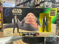 Jabba the Hutt with Han Solo (Vintage Star Wars, Kenner) SEALED