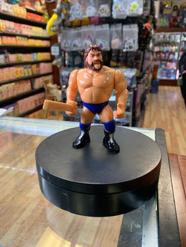 Hacksaw Jim Duggan with Wood 9057 (Vintage WWF WWE, Hasbro) - Bitz & Buttons