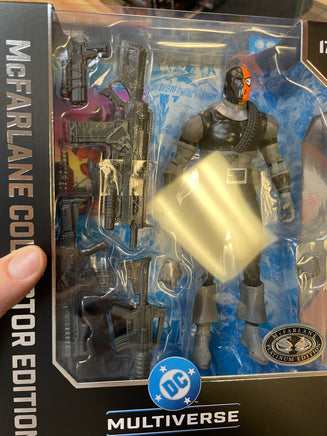 Deathstroke **CHASE** Collector Edition (DC Multiverse, McFarlane) SEALED - Bitz & Buttons