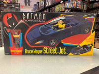 Bruce Wayne Street Jet (Vintage Animated Batman, Kenner) Sealed