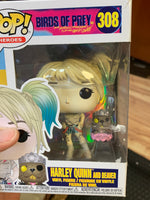 Harley Quinn and Beaver #308 (Funko Pop, DC Comics) - Bitz & Buttons