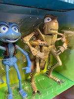 Interactive Flik & Hopper (Vintage Bugs Life, Thinking Toy) **NEW OPENNED**