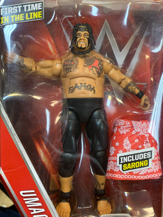 Umaga Flashback (WWE Elites, Mattel) SEALED - Bitz & Buttons