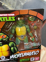 Nickelodeon Michelangelo (TMNT Ninja Turtles, Bandai SH Figuarts) **SEALED**