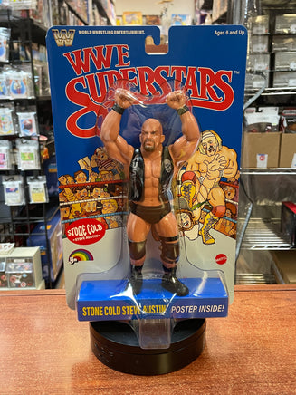 Stone Cold Steve Austin (LJN WWE Superstars, Mattel) SEALED - Bitz & Buttons