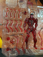 Carnage EX CLEAR VER. Limited Edition (Revoltech Amazing Yamaguchi, Marvel Spider-Man) COMPLETE - Bitz & Buttons