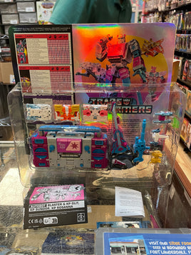 Autobot Blaster X Jem & The Holograms SDCC (Transformers, Hasbro) COMPLETE