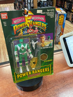 Auto Morphin Green Ranger (Vintage MMPR Power Rangers, Bandai) **SEALED** - Bitz & Buttons