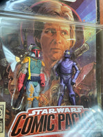 Boba Fett & RA-7 Droid #81 (Star Wars Comic Packs, Dark Horse, Hasbro) SEALED - Bitz & Buttons