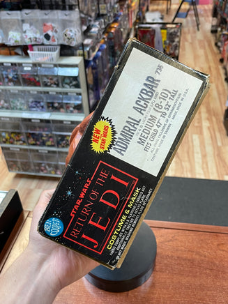 Admiral Ackbar Costume & Mask (Vintage Star Wars ROTF, Ben Cooper) OPEN BOX - Bitz & Buttons